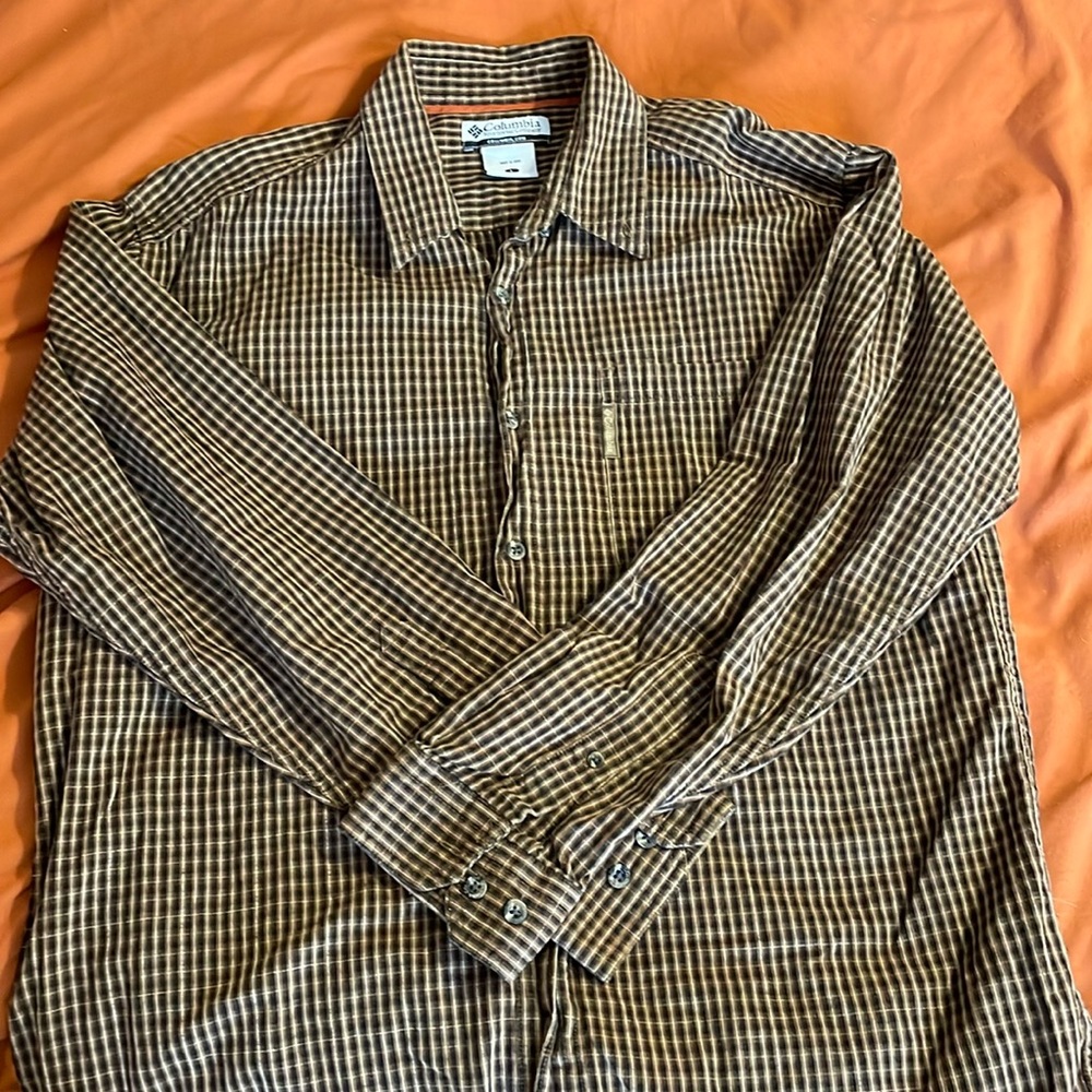 Columbia Plaid Shirt